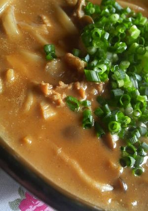 クリーミーカレーうどん-レシピのメイン写真