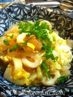 つゆだく☆白菜玉子とじ-レシピのメイン写真