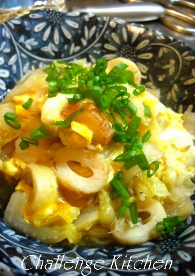 つゆだく☆白菜玉子とじ-レシピのメイン写真