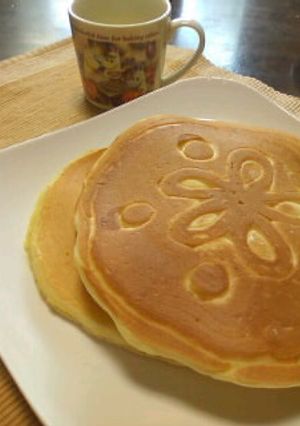 簡単かわいい★お絵かきホットケーキ♪-レシピのメイン写真