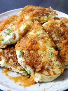 おから納豆焼き~人参ドレッシング~-レシピのメイン写真