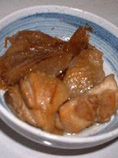 鶏肉とゴボウの照り煮♪-レシピのメイン写真