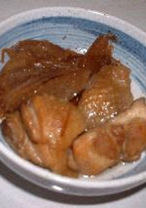 鶏肉とゴボウの照り煮♪-レシピのメイン写真