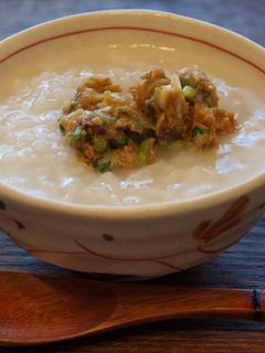 風邪にネギ味噌粥-レシピのメイン写真