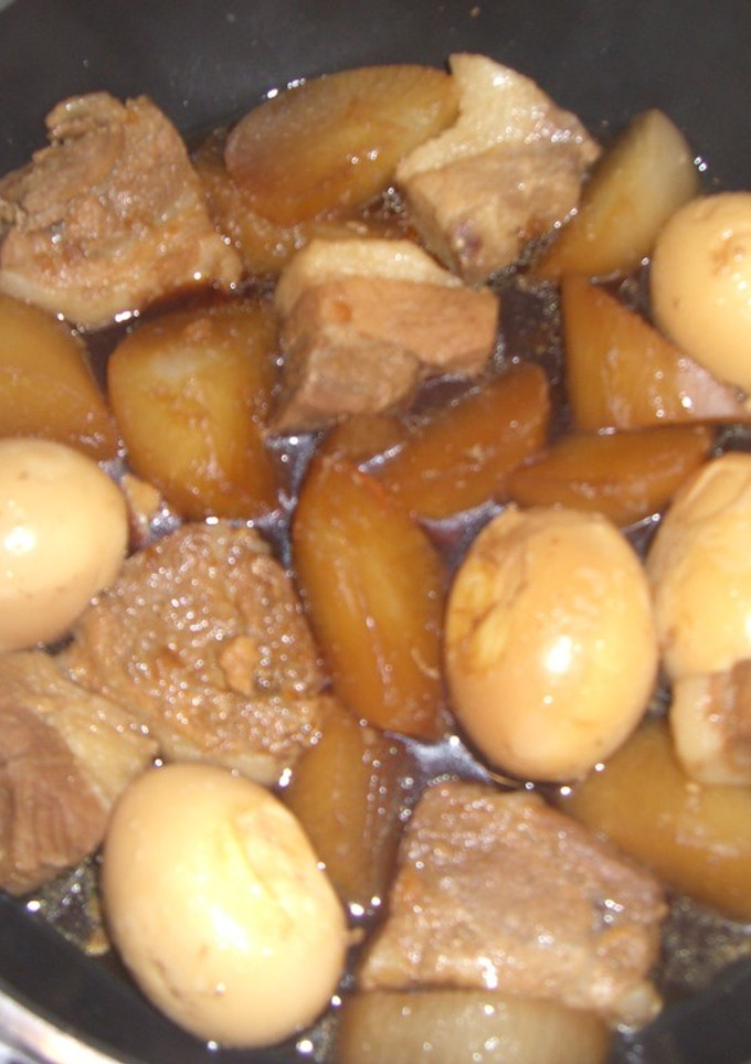 じっくり煮た豚の角煮-レシピのメイン写真