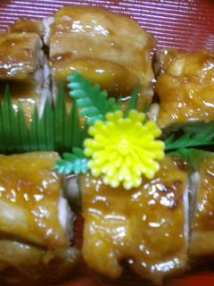 O御節(鶏もも肉の照り焼き)-レシピのメイン写真