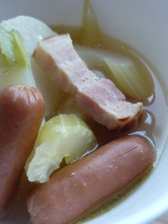セロリとカブのあったかスープ♪-レシピのメイン写真