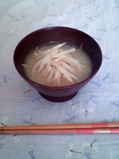 定番♪もやしの味噌汁-レシピのメイン写真