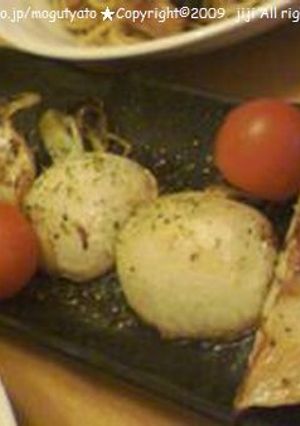 とろける！焼きカブのバルサミコ-レシピのメイン写真