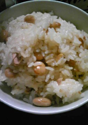 大豆とシーチキンの炊き込みご飯-レシピのメイン写真