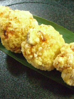 さつま芋と豆腐の海老ふわふわ揚げ-レシピのメイン写真