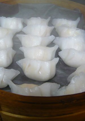 プリプリ海老蒸し餃子（飲茶）-レシピのメイン写真
