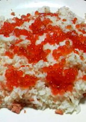 簡単！はらこ飯風☆いくらご飯☆-レシピのメイン写真
