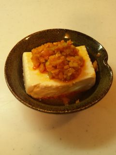 韓国風冷奴-レシピのメイン写真