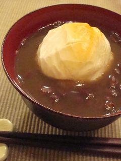 黒糖小豆のおしるこ❀-レシピのメイン写真