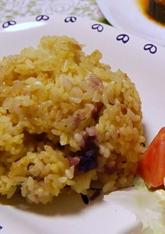 炊飯器で作る和風カレーピラフ-レシピのメイン写真