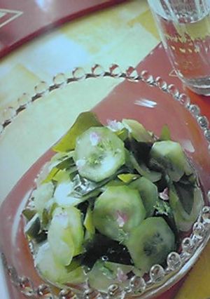★簡単★きゅうりとワカメの酢の物-レシピのメイン写真