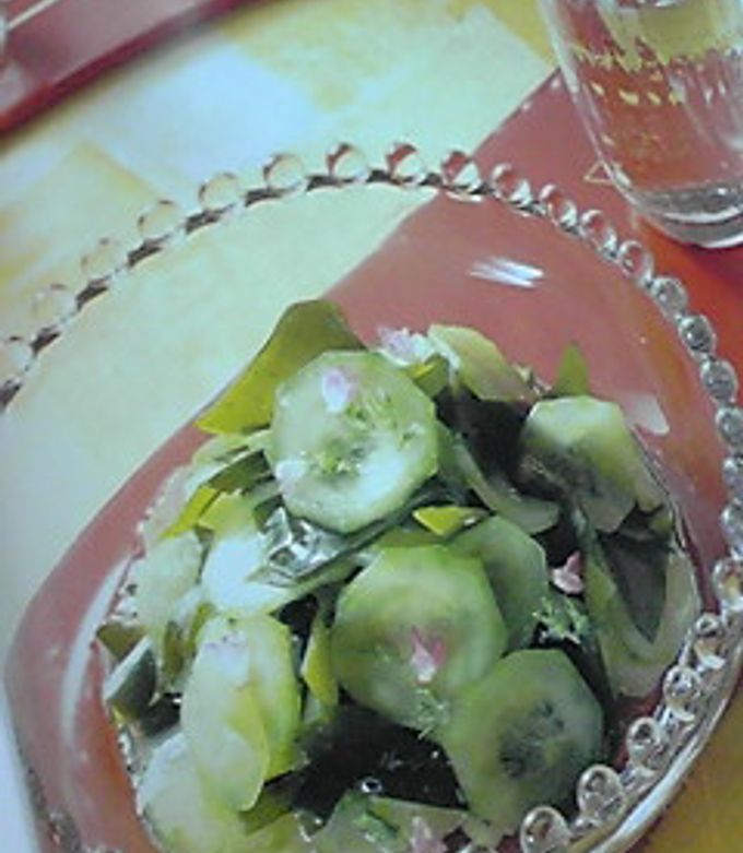 ☆簡単☆きゅうりとワカメの酢の物 by MIZUKI∞ 【クックパッド】 簡単
