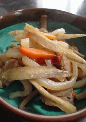 キンピラ鶏ごぼう-レシピのメイン写真