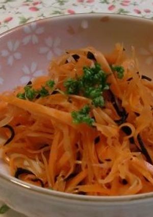 鉄分補給☆にんじん＆ひじきのサラダ♪-レシピのメイン写真