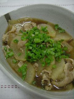 薄切り豚と薄切り大根のさっと煮-レシピのメイン写真