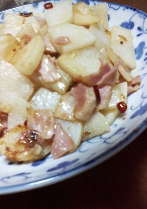 長いものバター焼き-レシピのメイン写真