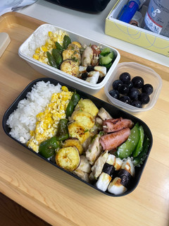 20240903娘ちゃん息子っちのお弁当-レシピのメイン写真