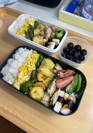 20240903娘ちゃん息子っちのお弁当-レシピのメイン写真