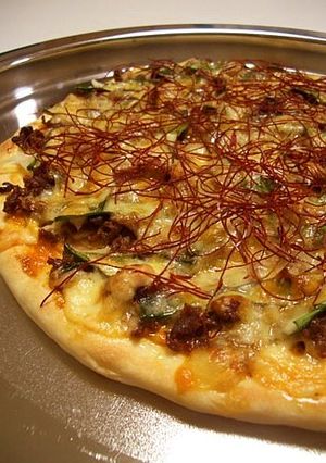 プルコギ風*ピリ辛ピザ-レシピのメイン写真