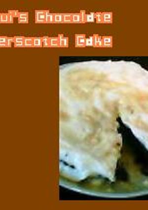 chocolate butterscotch cake ☆チョコバタースコッチケーキ☆-レシピのメイン写真