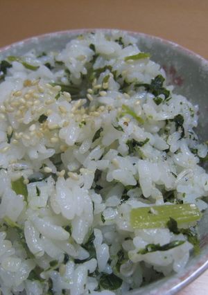 お漬物でお手軽に★おいしい菜飯★-レシピのメイン写真