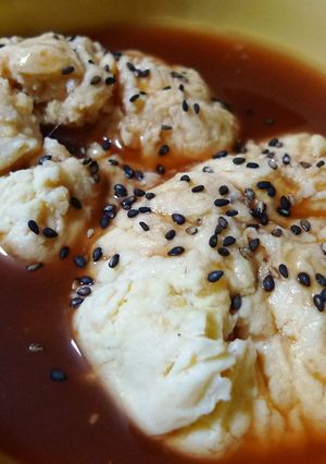 おから寄せ卵豆腐のケチャップあんかけ-レシピのメイン写真