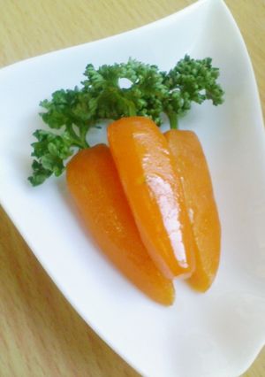 飾り切り＊にんじんのにんじん-レシピのメイン写真
