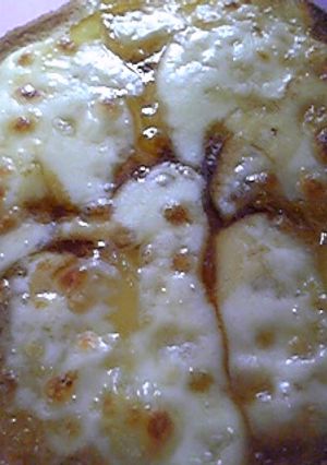 ゆず・ﾁｰｽﾞ・しょうゆ焼き食パン-レシピのメイン写真