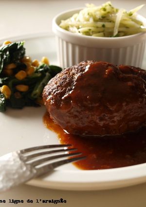 ウチの定番・ふっくらチーズinハンバーグ-レシピのメイン写真