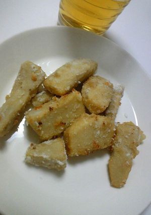 大好き☆えび芋のふくめ煮揚げ-レシピのメイン写真