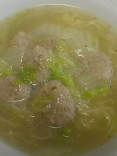 ■ 柔らか肉団子のあんかけラーメン ■-レシピのメイン写真