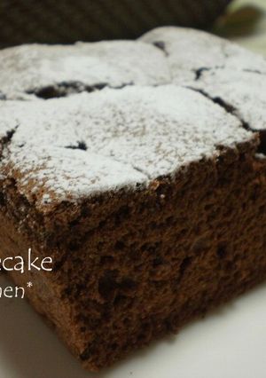 米粉ノンオイルチョコレートケーキ-レシピのメイン写真