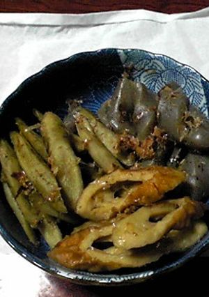あと１品のお助け隊！！牛蒡達のおかか煮-レシピのメイン写真