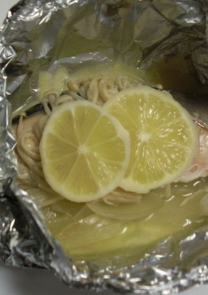 簡単☆サーモンのホイル焼き-レシピのメイン写真