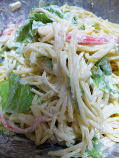 ごくフツーのスパゲティサラダ-レシピのメイン写真