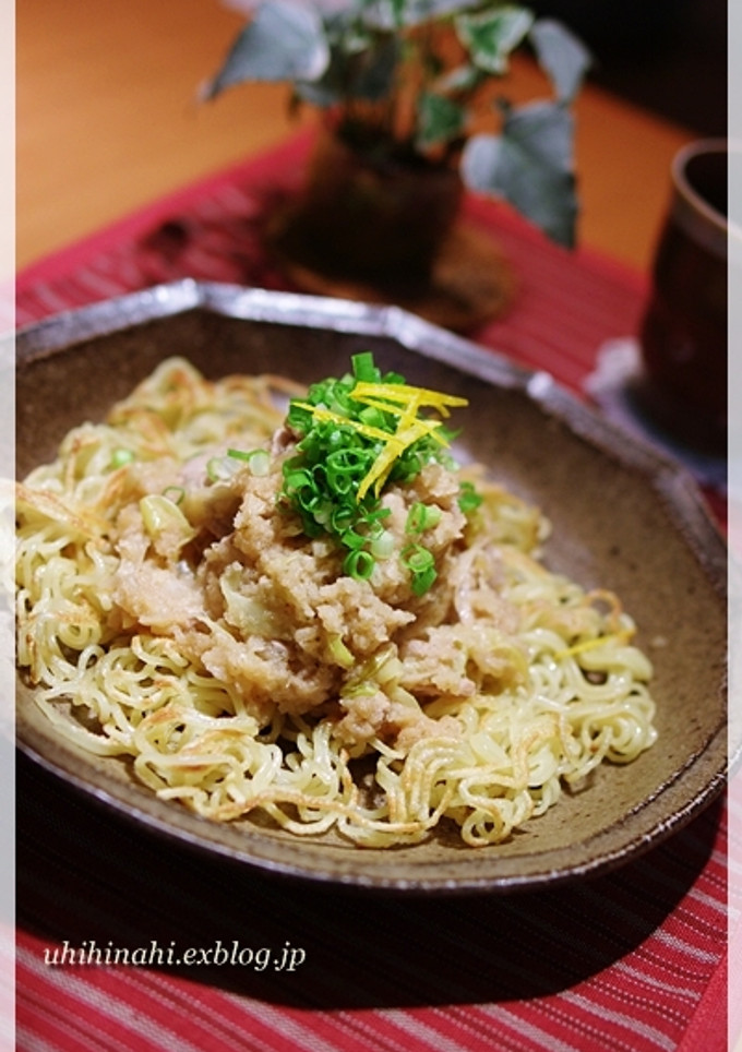 豚のおろし柚子ポン焼きそば-レシピのメイン写真