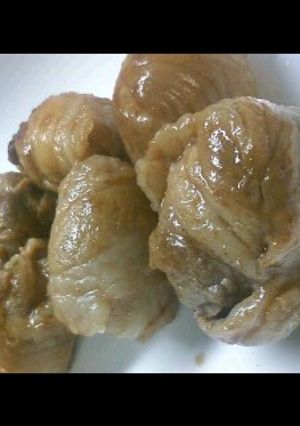 コロコロうずらの豚肉巻き☆お弁当に-レシピのメイン写真