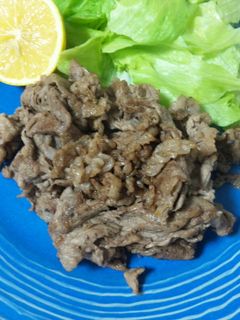 手抜き?簡単☆さっぱり牛肉のクレソル炒め-レシピのメイン写真