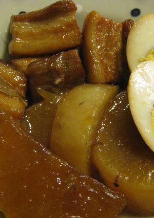 即行15分☆圧力鍋でブタのほろほろ角煮-レシピのメイン写真