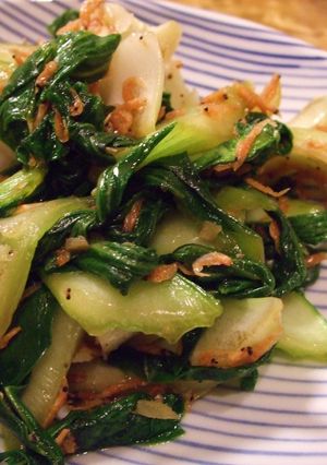 ＊小エビと青梗菜の炒め物＊-レシピのメイン写真