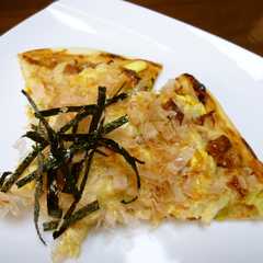 รูปของ お好み焼き☆ピザ