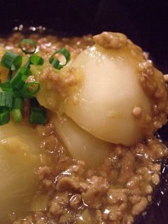 *蕪のそぼろあんかけ*-レシピのメイン写真
