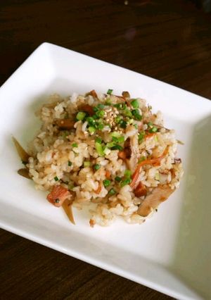 残り物きんぴらごぼうで炒飯☆-レシピのメイン写真