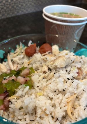 お弁当☆焼きさば混ぜごはん＋たこわさ-レシピのメイン写真